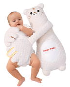 Plush Baby Sleep Soother with Gentle Patting & Music